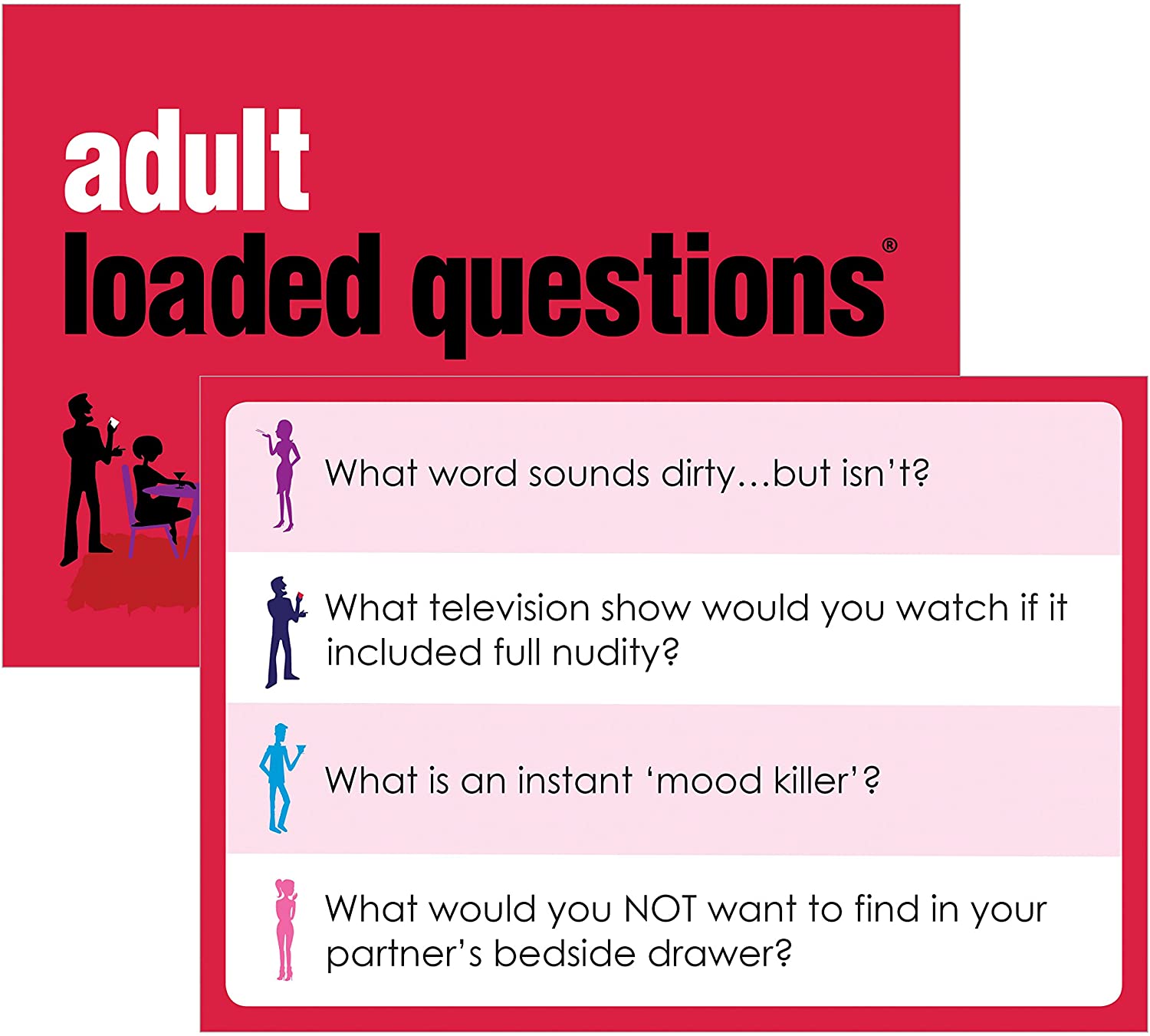 Sexuálna kartová hra Adult Loaded Questions