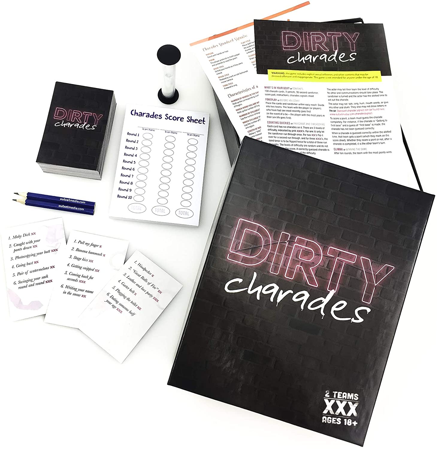 Erotická hra Dirty Charades