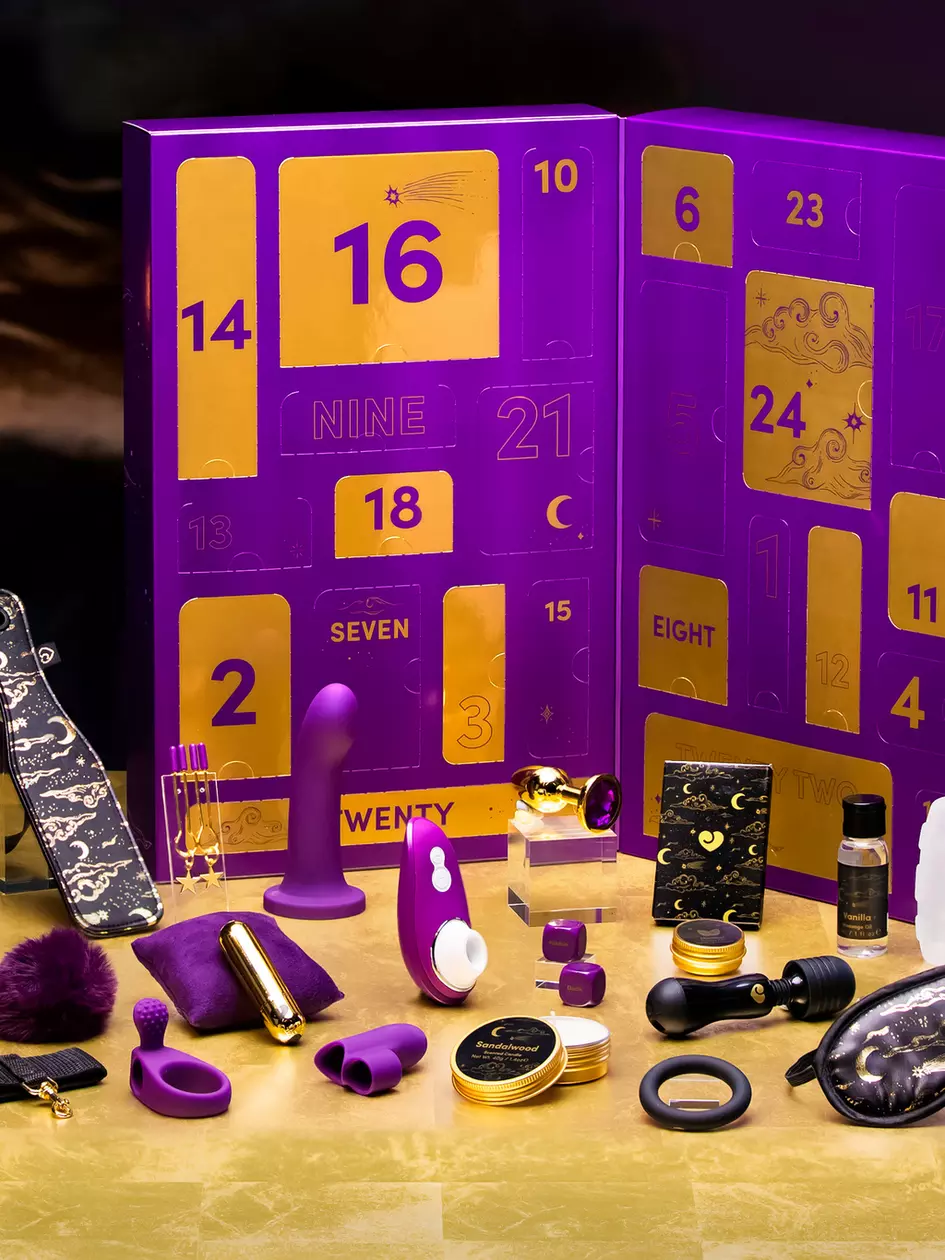 Lovehoney X Womanizer Adventní kalendář s erotickými hračkami pro páry